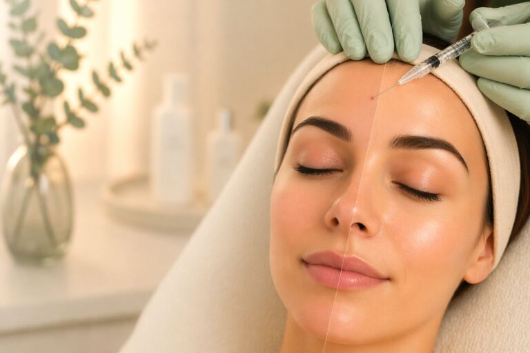 Does Botox leave marks in Bel Air MD – minimal redness after Botox treatment at Bala Med Spa Maryland