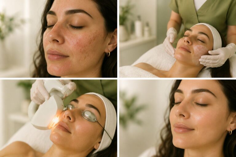 Dye VL laser treatment in Bel Air MD at Bala Med Spa for redness and pigmentation removal