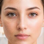 Fraxel Bel Air MD before and after skin resurfacing showing acne scars, uneven texture, and smoother clear skin results