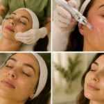 Microneedling with PDRN skin repair treatment process at med spa in Bel Air MD