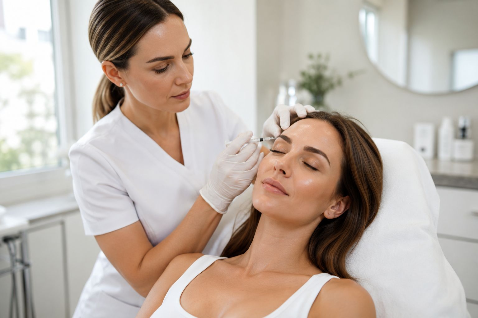 Botox for summer skin treatment helping maintain smooth youthful skin with minimal makeup