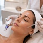Microneedling collagen maintenance treatment using PDRN to support skin firmness and hydration
