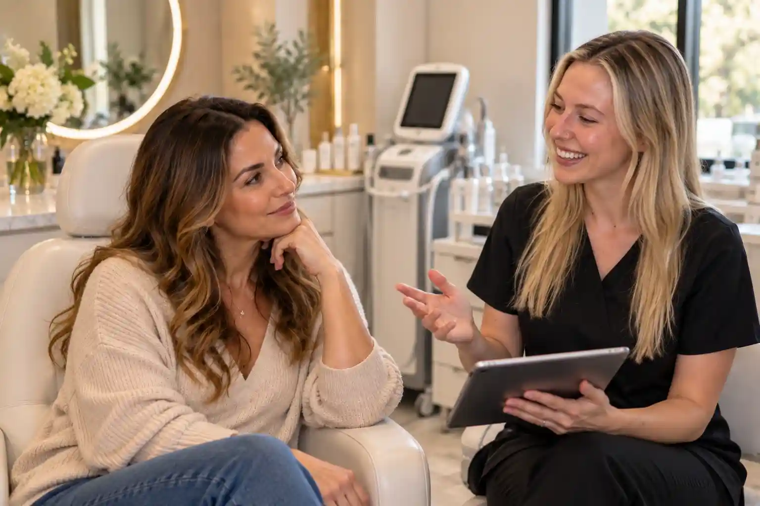 Natural-looking Botox consultation focused on subtle results in Bel Air, MD