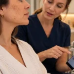 VI Peel after summer consultation for pigmentation and dull skin in Bel Air, MD