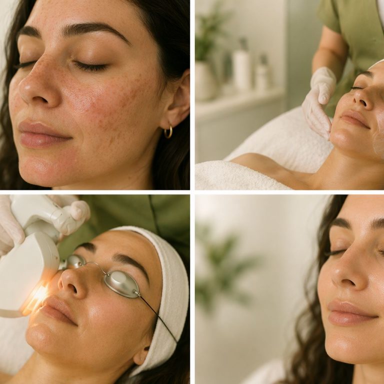 Dye VL laser treatment in Bel Air MD at Bala Med Spa for redness and pigmentation removal