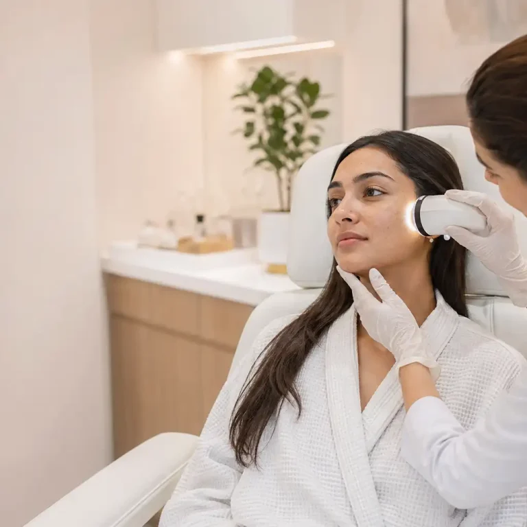 Pigmentation treatment and dark spot skin assessment at Bala Medi Spa in Bel Air MD